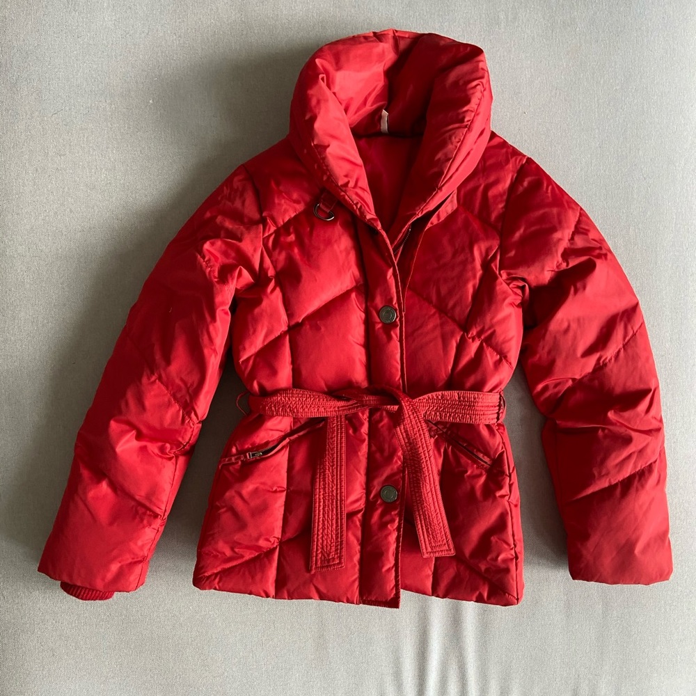 Part two - Red puffer coat